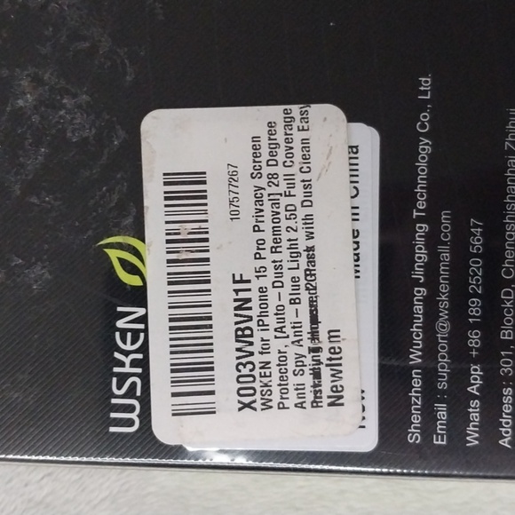 IPhone 15 privacy screen protector - Picture 3 of 3